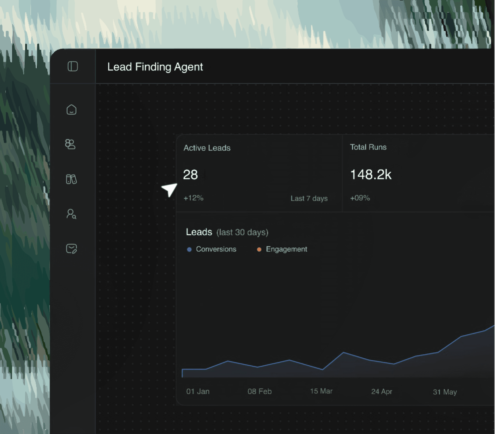 Find the right lead, automatically interface preview
